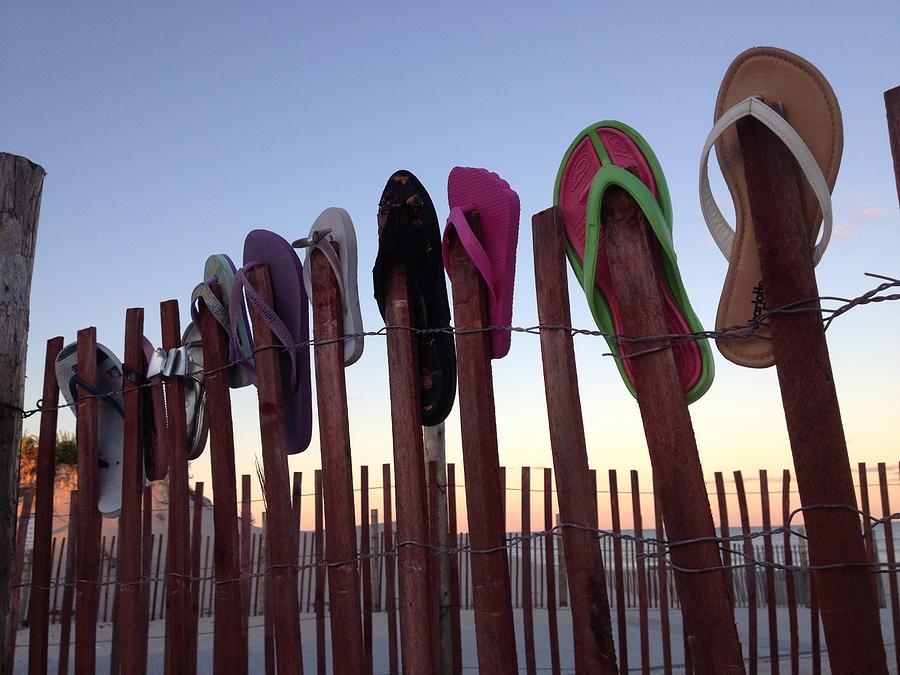 Flip Flop Lost and Found Photograph by Kristopher Schoenleber Flip Flop Lost and Found Photograph by Kristopher Schoenleber