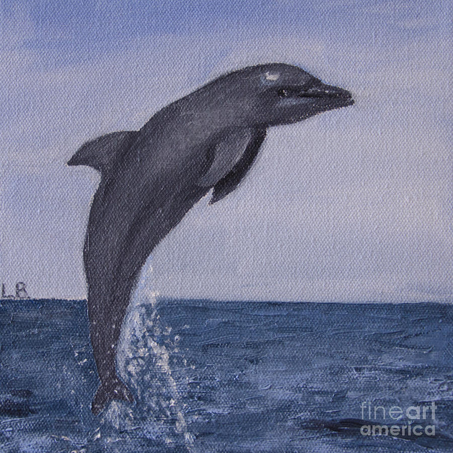 Flipper Painting by Laurel Best