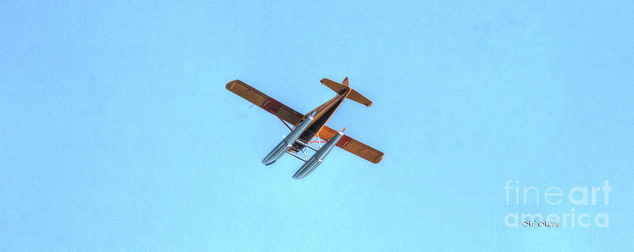 Float Plane Fly Over Pacific Northwest Photograph