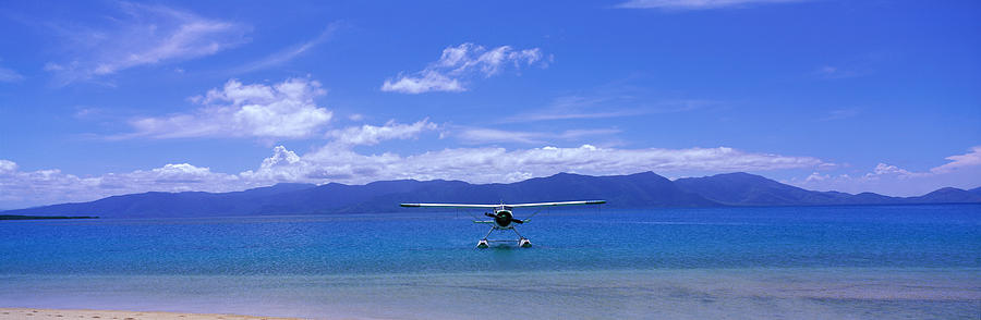 Transportation Photograph - Float Plane Hope Island Great Barrier by Panoramic Images