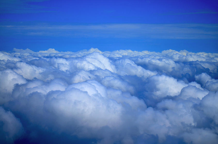 Floating above the clouds Photograph by Atin Saha - Pixels