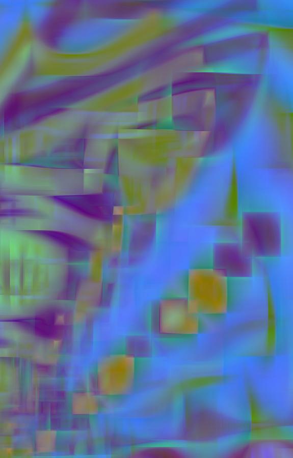 Floating Block Backgrounds Floating Blocks Digital Art by Devalyn Marshall | Fine Art America