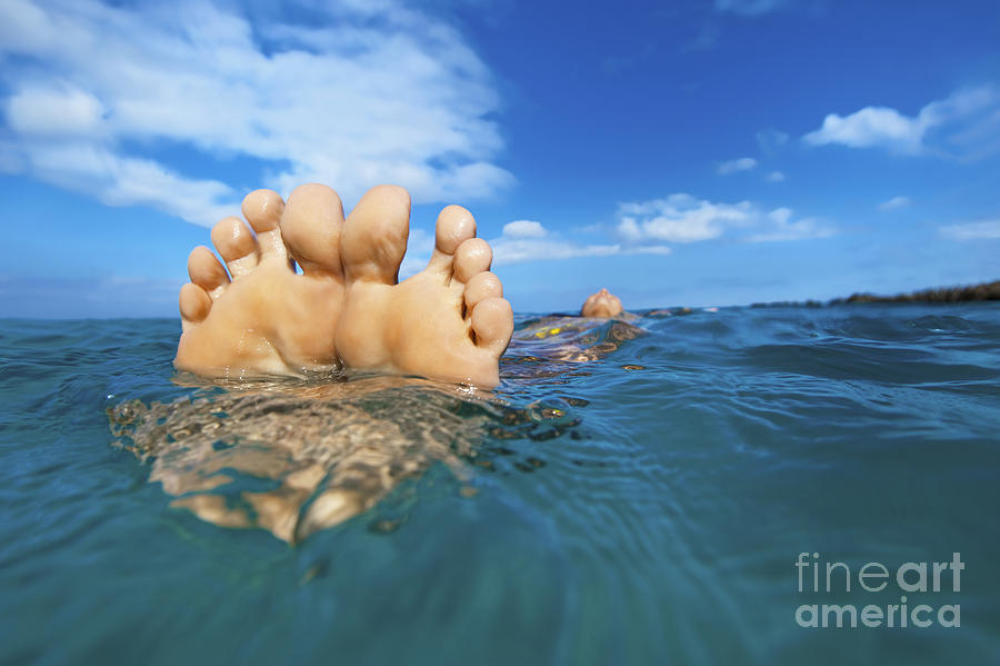 Floating in the ocean Photograph by Philip Rosenberg | Pixels