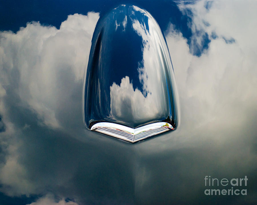Car Photograph - Floating in the Sky by Mark Dodd