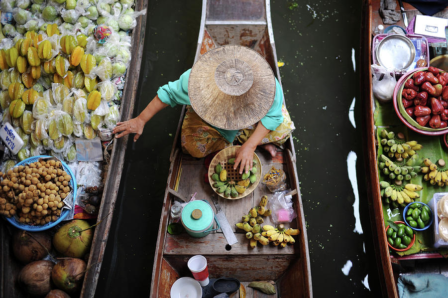Floating Market Photograph by Carlos Nizam