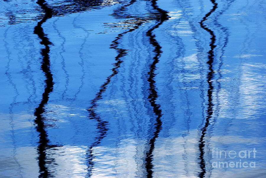 Floating On Blue 22 Photograph by Wendy Wilton