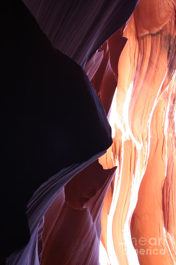 Antelope Canyon Photograph - Floating Sandstone by Christiane Schulze Art And Photography