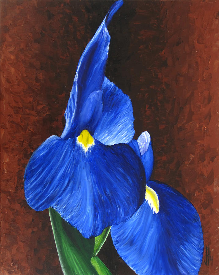 Flora Series-Number 8 Painting by Jim Harper