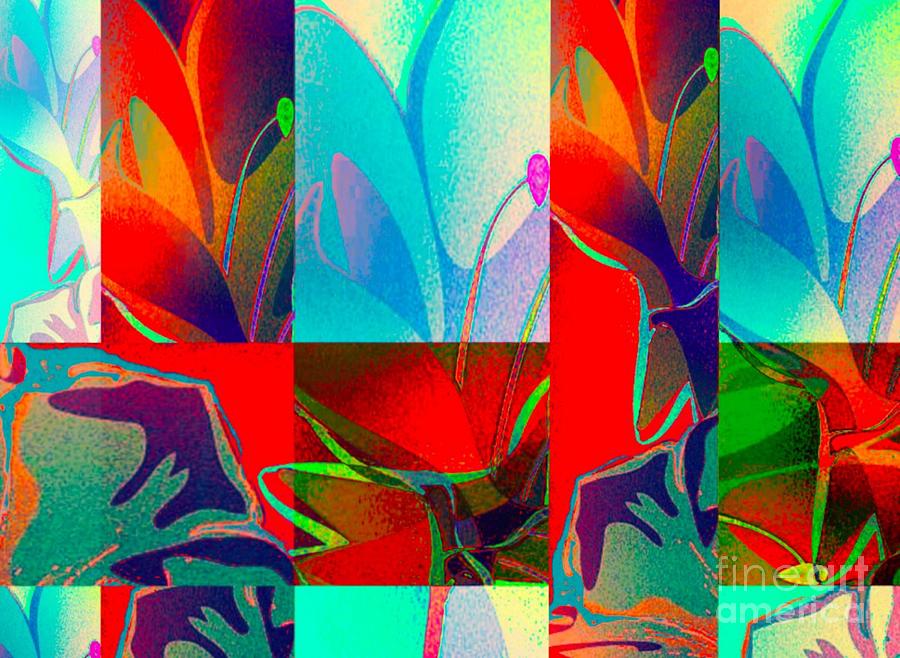 Floral Abstract  Digital Art by Gayle Price Thomas