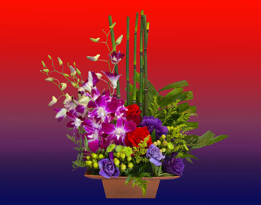 Floral Arrangement Photograph by Chuck Staley