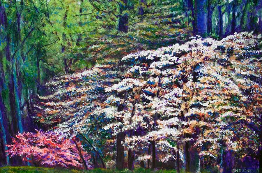 Tree Painting - Floral Cathedral by Michael Durst