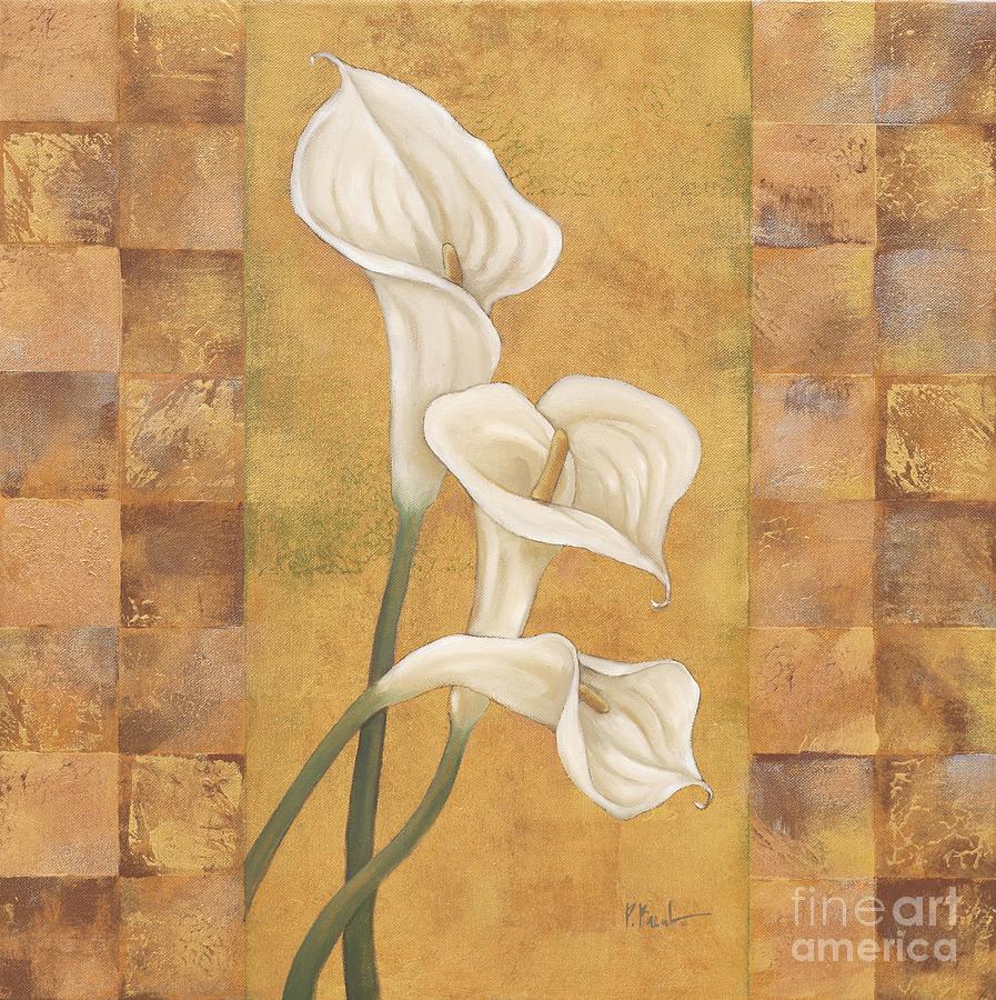 Iris Painting - Floral Del Rey I by Paul Brent