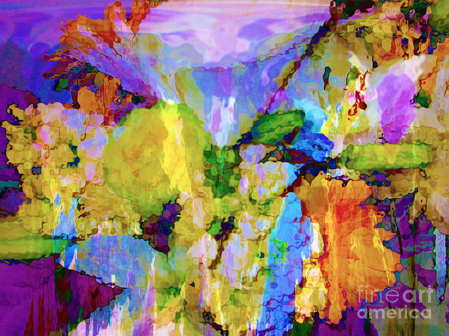 Abstract Photograph - Floral Dreamscape by Ann Johndro-Collins