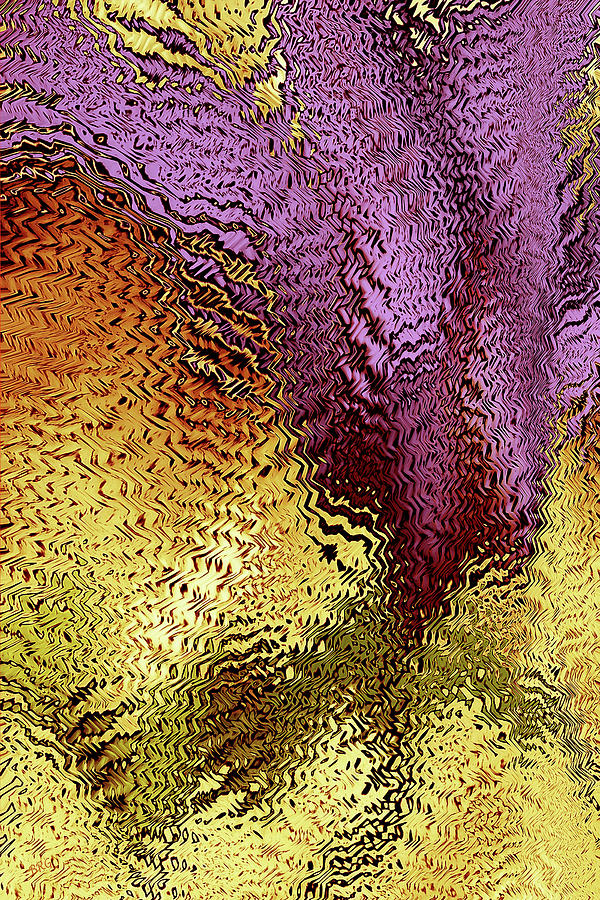 Abstract Digital Art - Floral Fantasy No 2 by Ben and Raisa Gertsberg