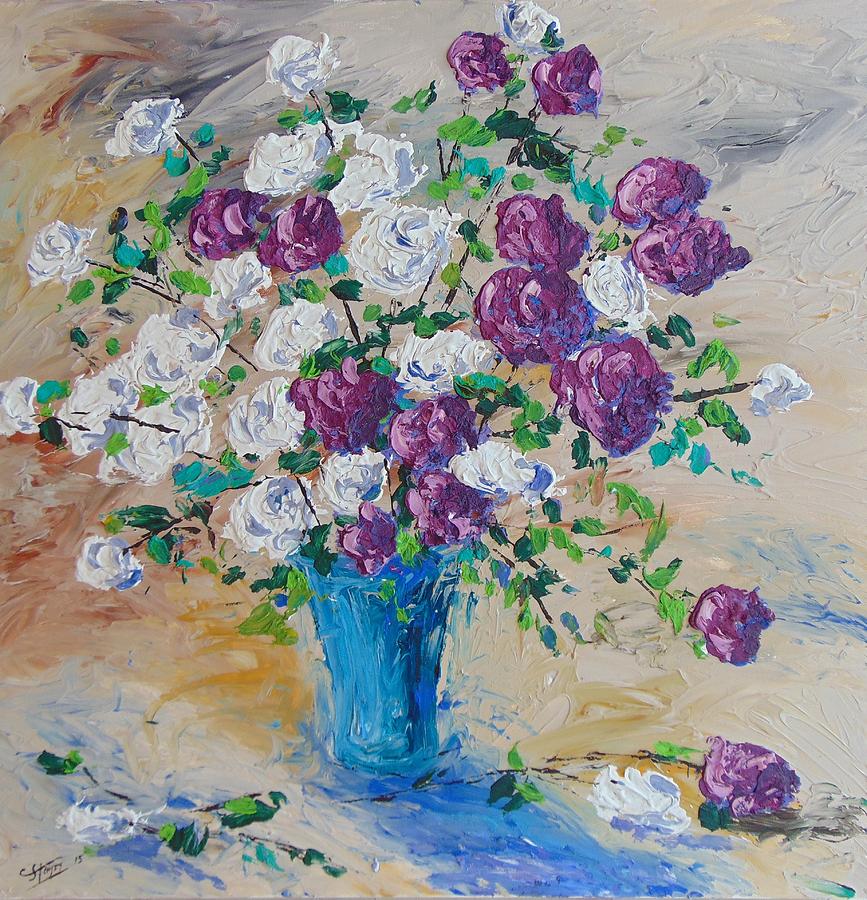 Floral Painting by Frederic Payet