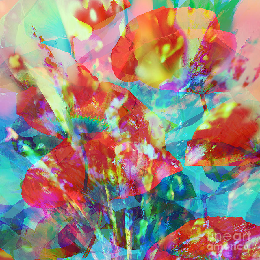 Floral Impression Digital Art by Klara Acel