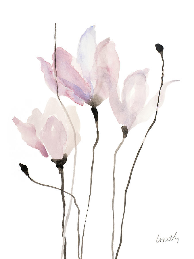 Flower Painting - Floral Sway II by Lanie Loreth