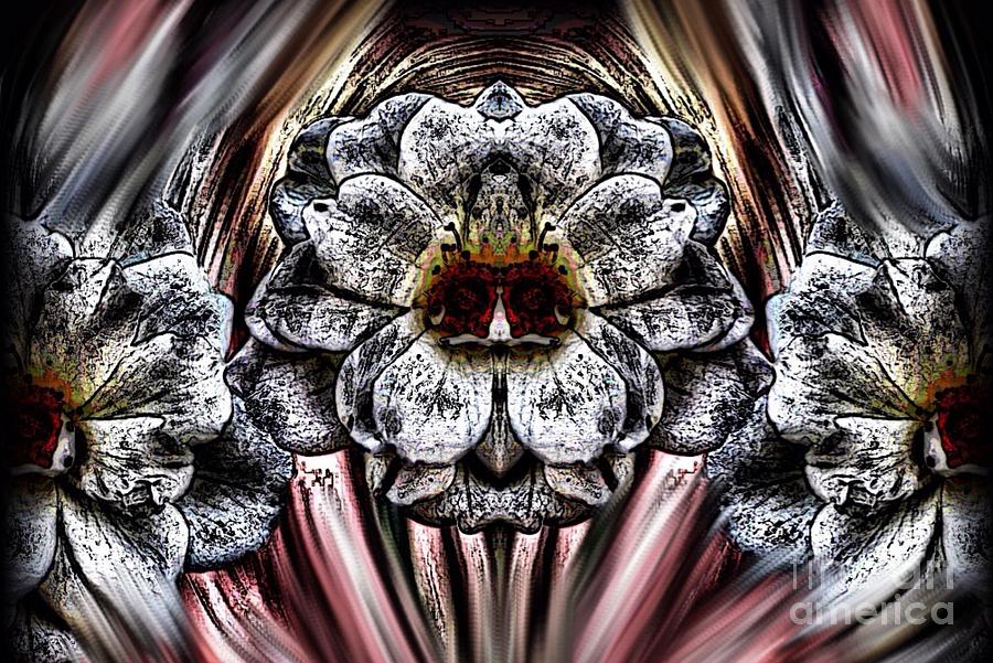 Floral Swirl Digital Art by Gayle Price Thomas