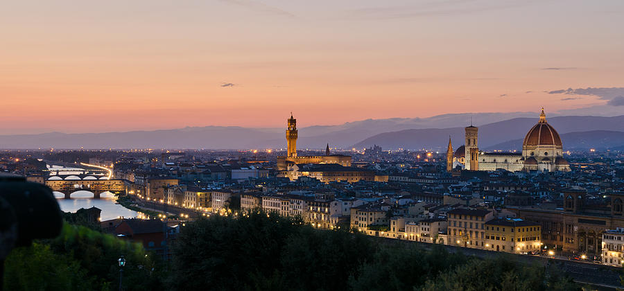 Florence at Sunset Photograph by Pablo Lopez