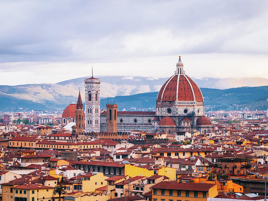 Florence, Dome Santa Maria Del Fiore Photograph by Deimagine