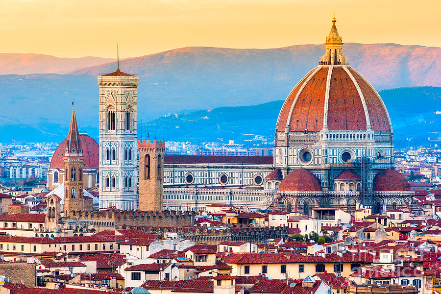 Florence Duomo - Tuscany - Italy Photograph by Luciano Mortula