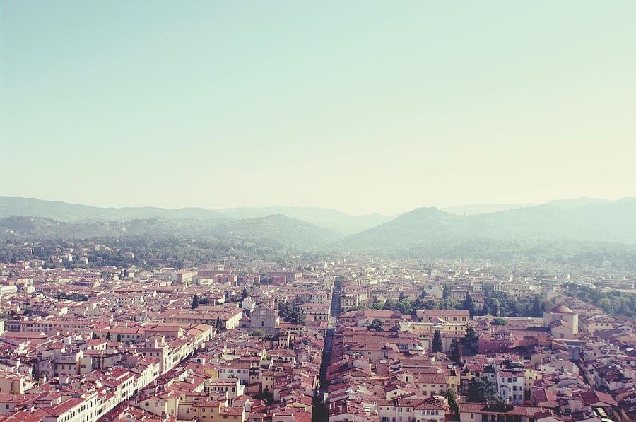 Florence From Above Photograph by Kate Elizabeth Queram