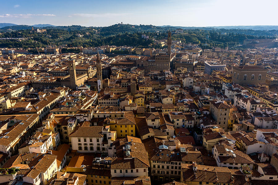 Florence from the duomo rooftop Photograph by Carl Amoth
