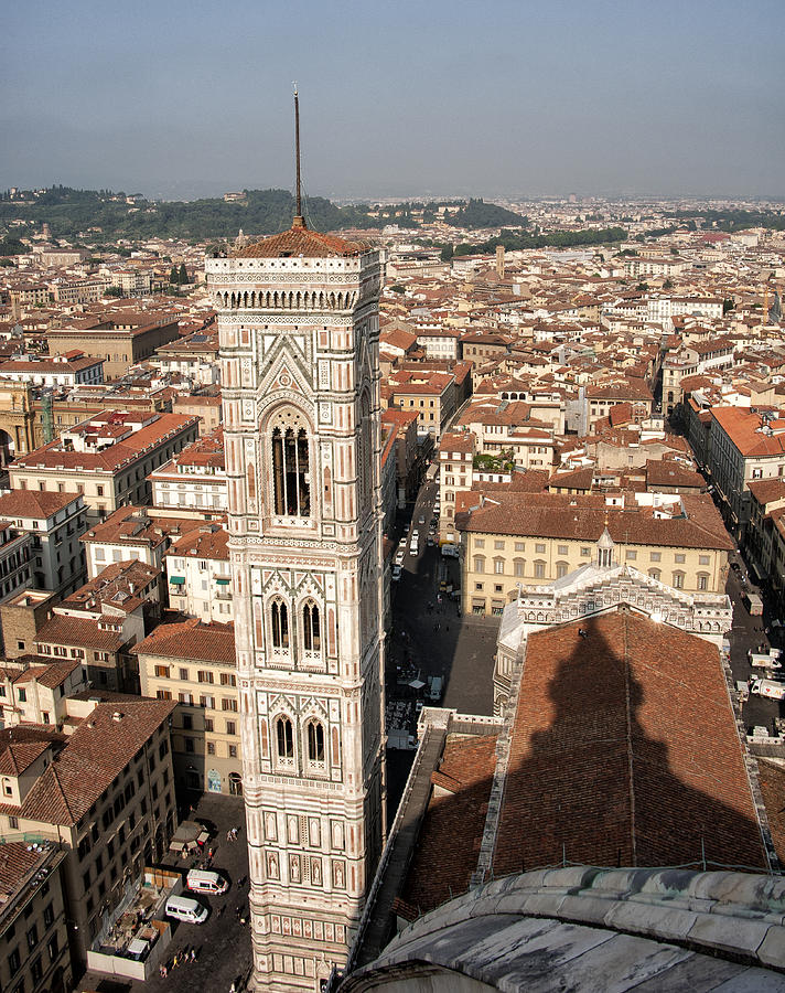 Florence from the Top of Brunelleschis Dome Photograph by Melany Sarafis