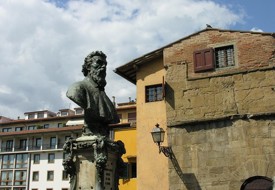Florence Italy Benvenuto Cellini sculpture Photograph by Jacqueline M Lewis