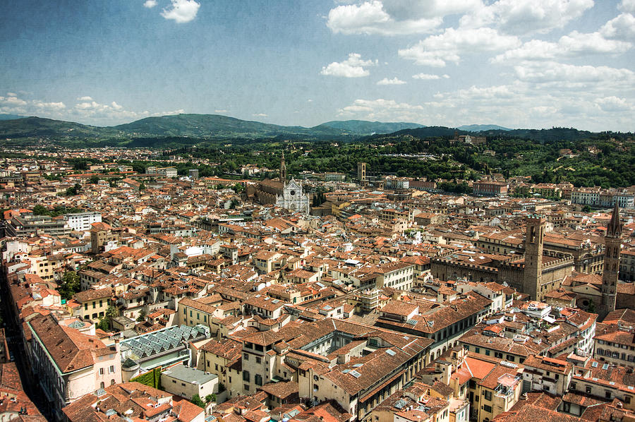 Florence Italy Cityscape Photograph by Natasha Bishop