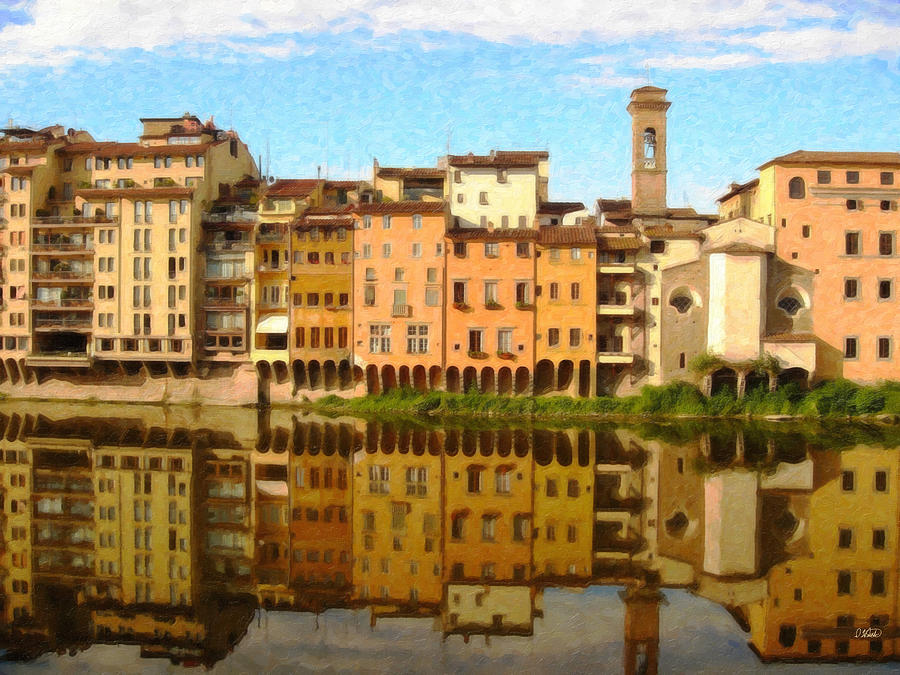 Florence Itl 7885 Painting by Dean Wittle