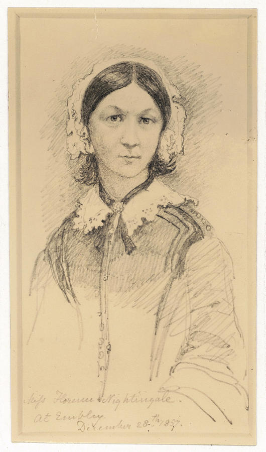 Florence Nightingale After Her Return Drawing by Mary Evans Picture