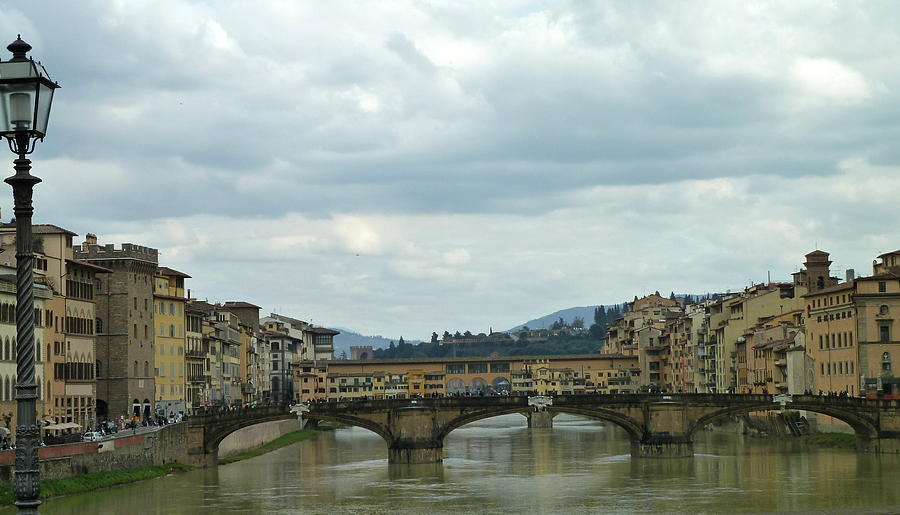 Florence. Ponte Vecchio Photograph by Anna and Sergey
