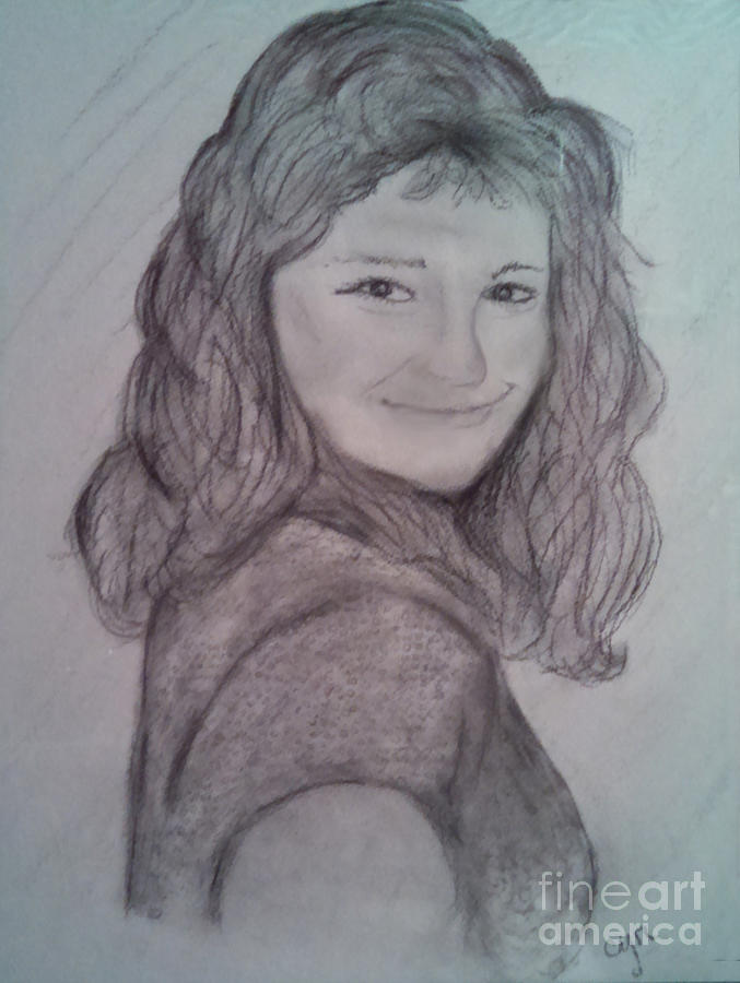 Florica Drawing by Cyn Rene' Whitfield - Fine Art America