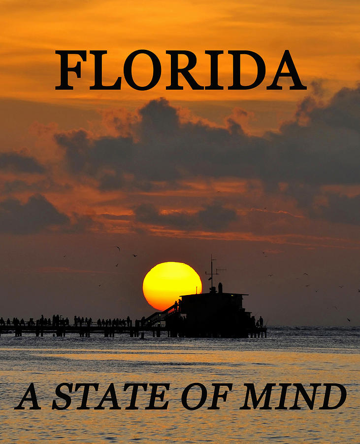 Sunset Photograph - Florida a State of mind by David Lee Thompson
