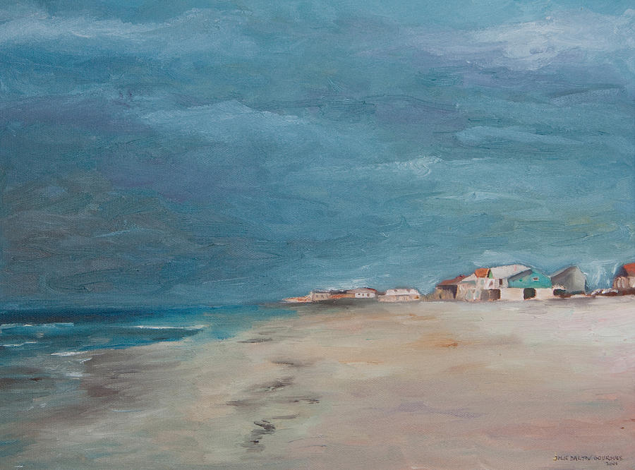 Beach Painting - Florida Beach by Julie Dalton Gourgues