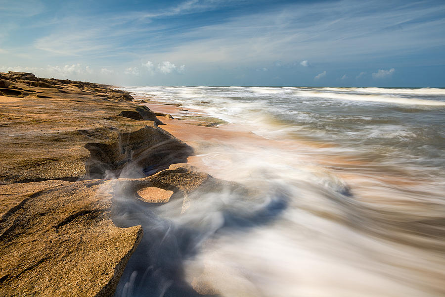 Florida Beach St Augustine Washington Oaks State Park Photograph by Dave Allen