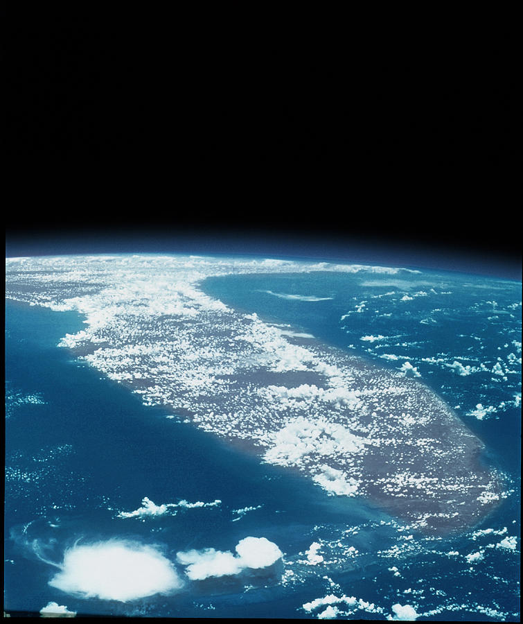 Florida From Space Photograph by Nasa/science Photo Library