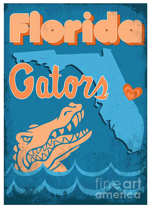 Florida Gators Digital Art by Sydney Eller - Fine Art America