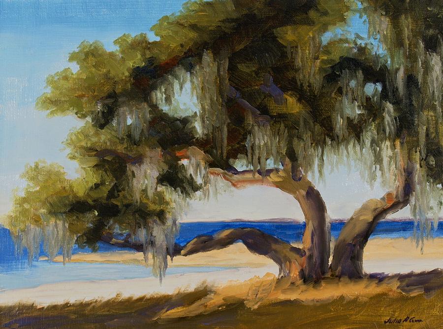 Florida Oak Painting by Julia Grundmeier