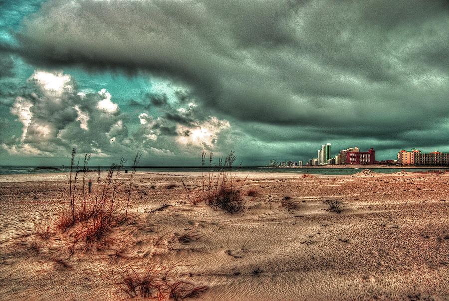 Florida Point begining of the storm Digital Art by Michael Thomas