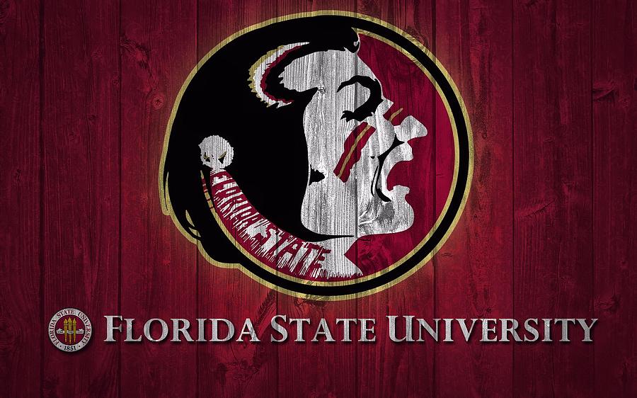 Florida State University Mixed Media - Florida State University Barn Door by Dan Sproul Florida State University Mixed Media - Florida State University Barn Door by Dan Sproul