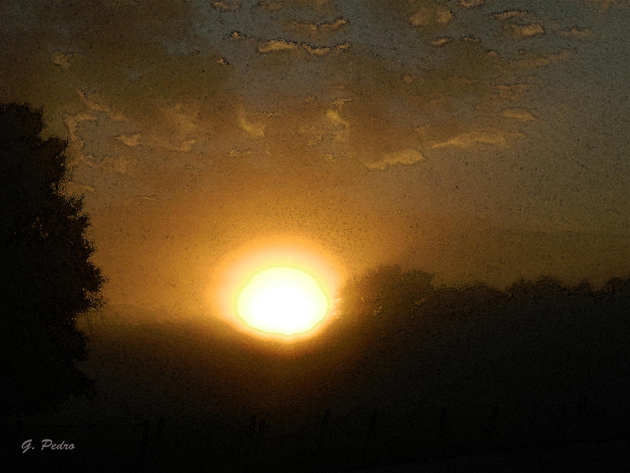 Florida Sunrise Painting by George Pedro