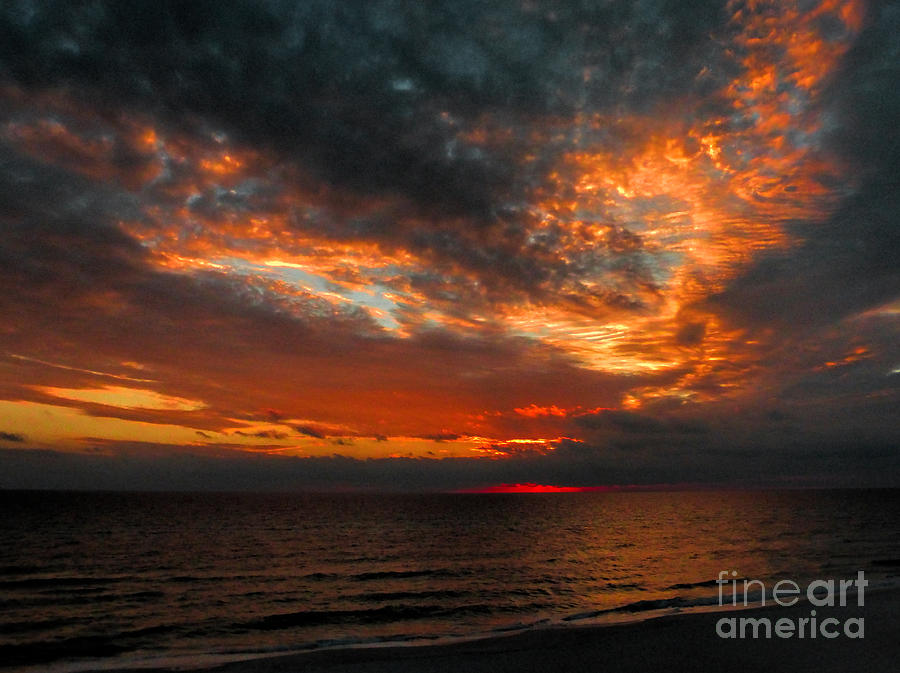 Unique Photograph - Florida Sunset by Dave Bosse