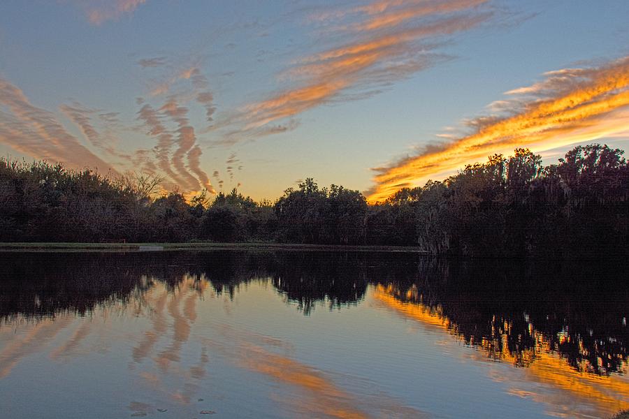 Florida Sunset Photograph by John Black