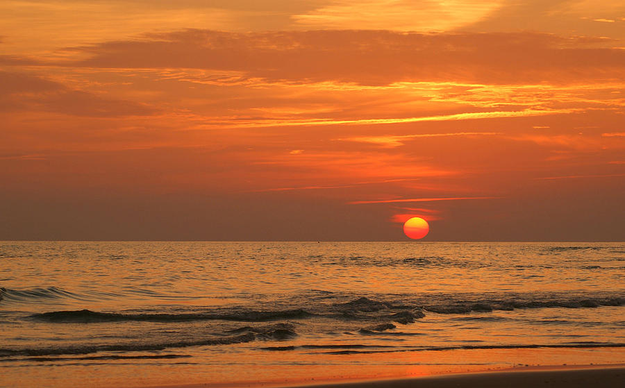 Sunset Photograph - Florida Sunset by Sandy Keeton