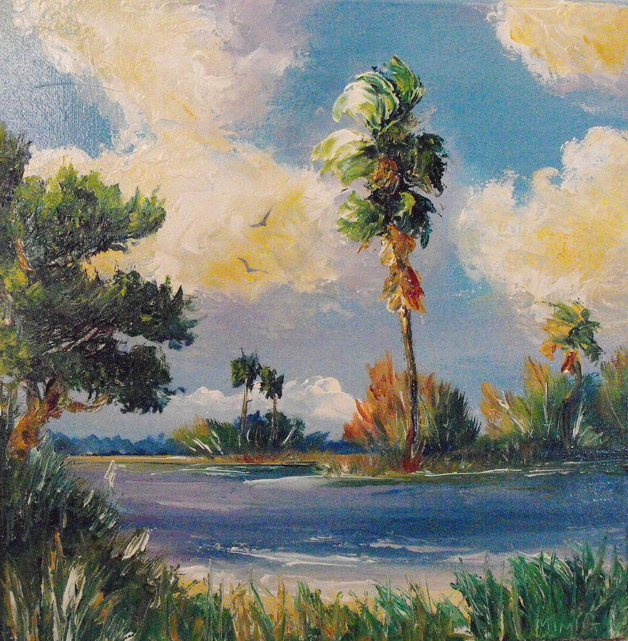 Florida Sunshine Painting by Michell Givens