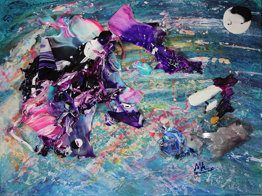 Flotsam 2 Painting by Madeleine Arnett