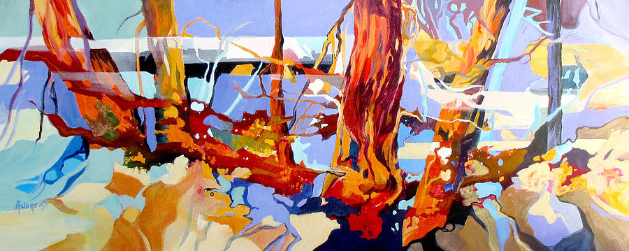 Flotsam and Jetsam Painting by Rae Andrews