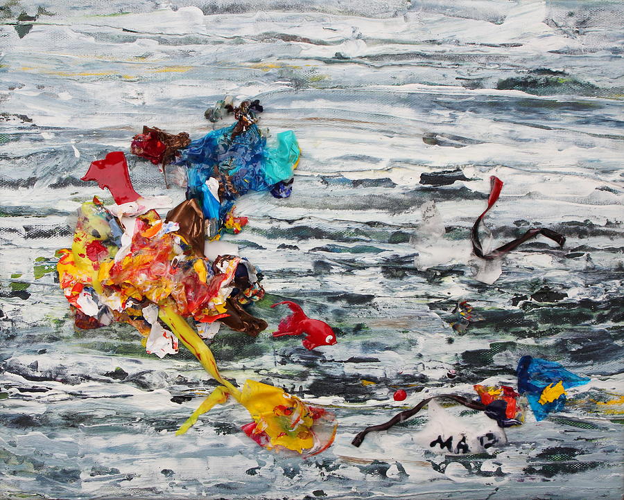 Flotsam Painting by Madeleine Arnett
